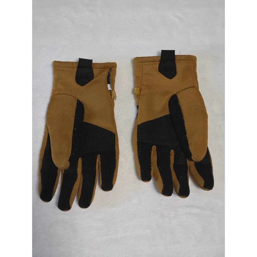 The North Face Mens Small Sierra Etip Gloves in Utility Brown